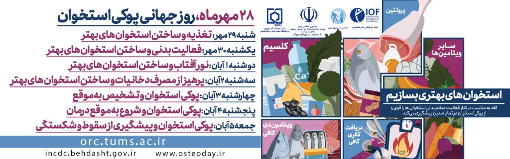 روزشمار کمپین پوکی استخوان 1402